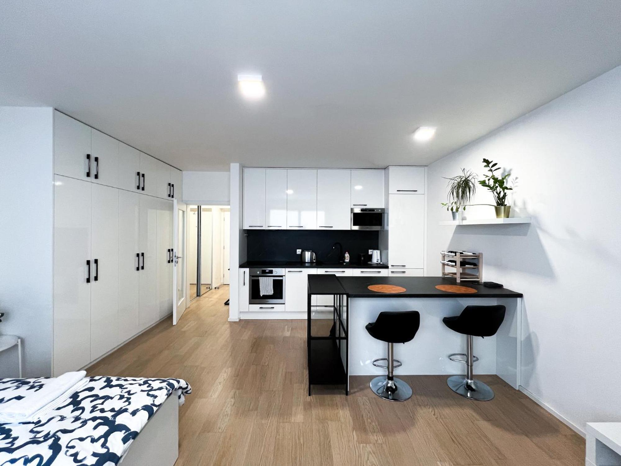 Apartman Vlna Apartment Brno Bagian luar foto