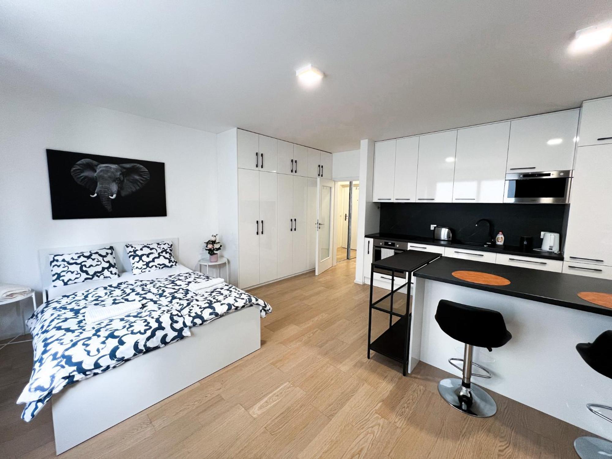 Apartman Vlna Apartment Brno Bagian luar foto